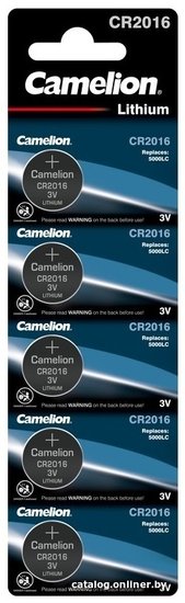 Camelion CR2016 BL5 (5/50)