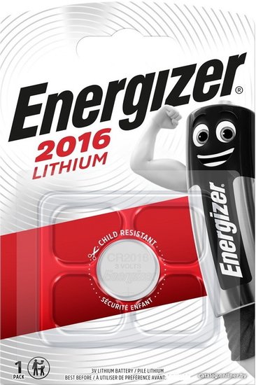 Energizer CR2016 BL1 (1/10/140)
