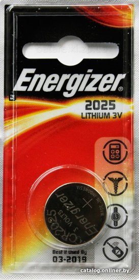 Energizer CR2025 BL5 (5/100)