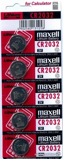 Maxell CR2032 BL5 (5/100)