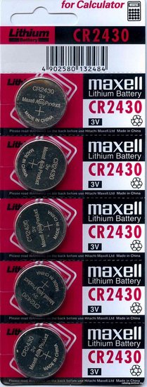 Maxell CR2430 BL5 (5/50)