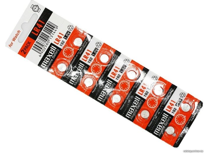 Maxell LR41 (392/G3) BL10 (10/200)