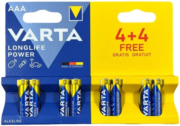 Varta LR03 BL8 Longlife Power (4903) (8/160)