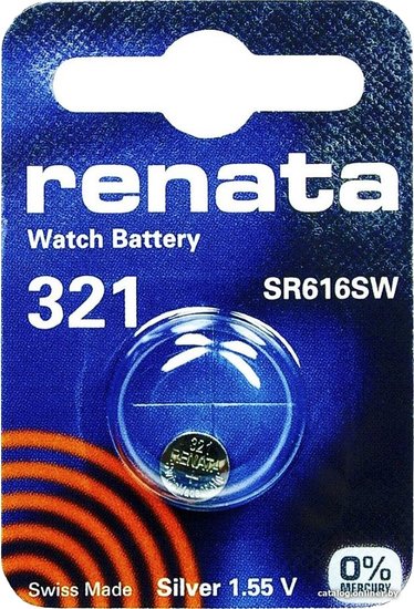 Renata 321 (SR616SW) (1/10/100)