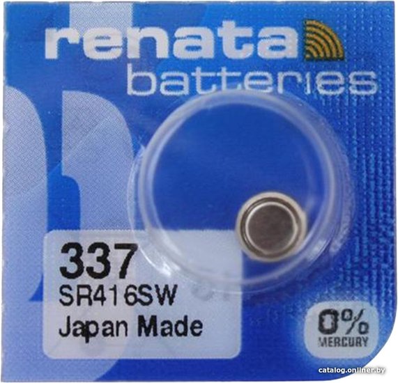 Renata 337 (SR416SW) (1/10/100)