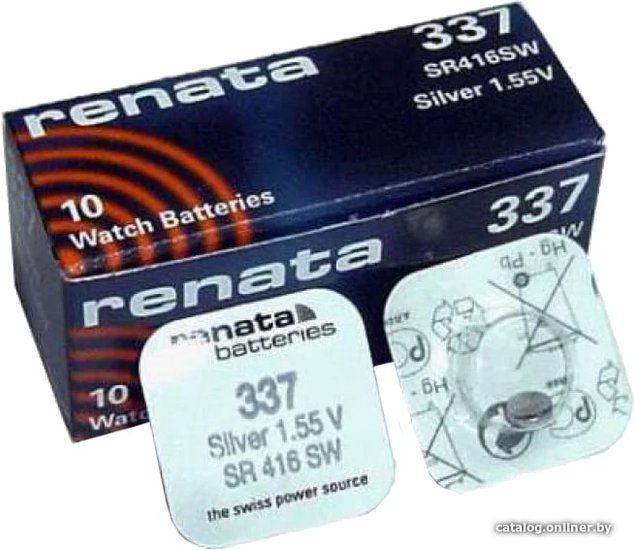 Renata 337 BL10 (SR416SW) (10/100)