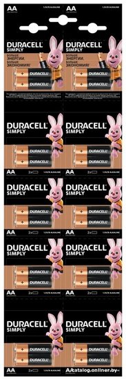 Duracell LR6 BL20 (10*2) (20/200)