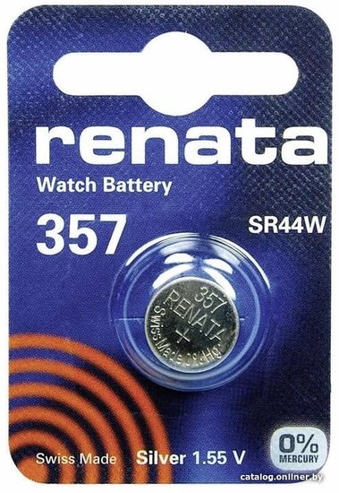 Renata 357 (SR44W) (1/10/100)