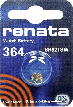 Renata 364 (SR621SW) (1/10/100)