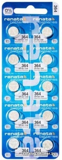 Renata 364 BL10 (SR621SW) (10/100)