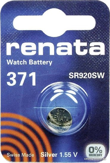 Renata 371 BL10 (SR920SW) (10/100)