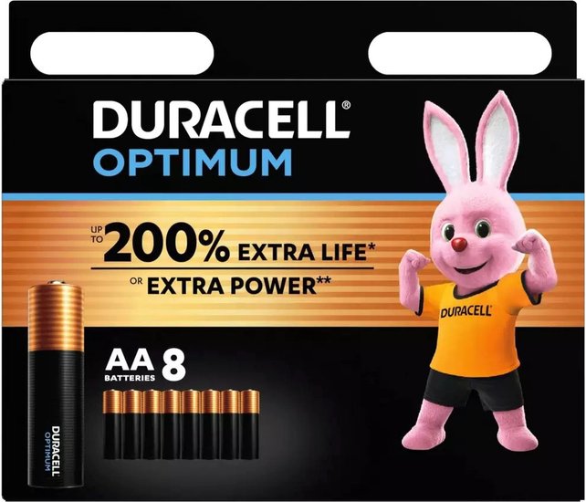 Duracell Optimum LR6 BL8 (8/96)
