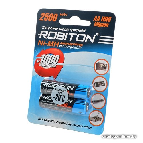 Robiton AA 2500mAh BL2 (2/50)