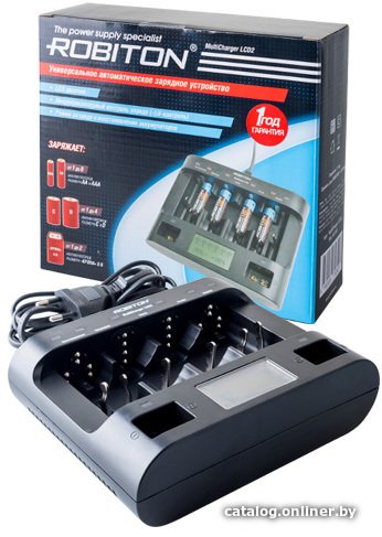 Зар. устройство Robiton MultiCharger LCD2