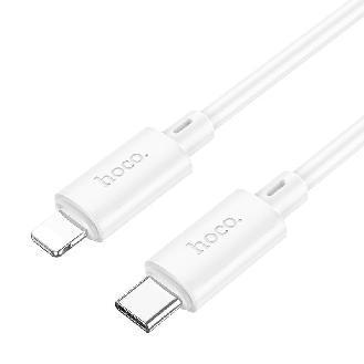 Кабель Hoco X88 Type-C — Lightning, 1 м, белый