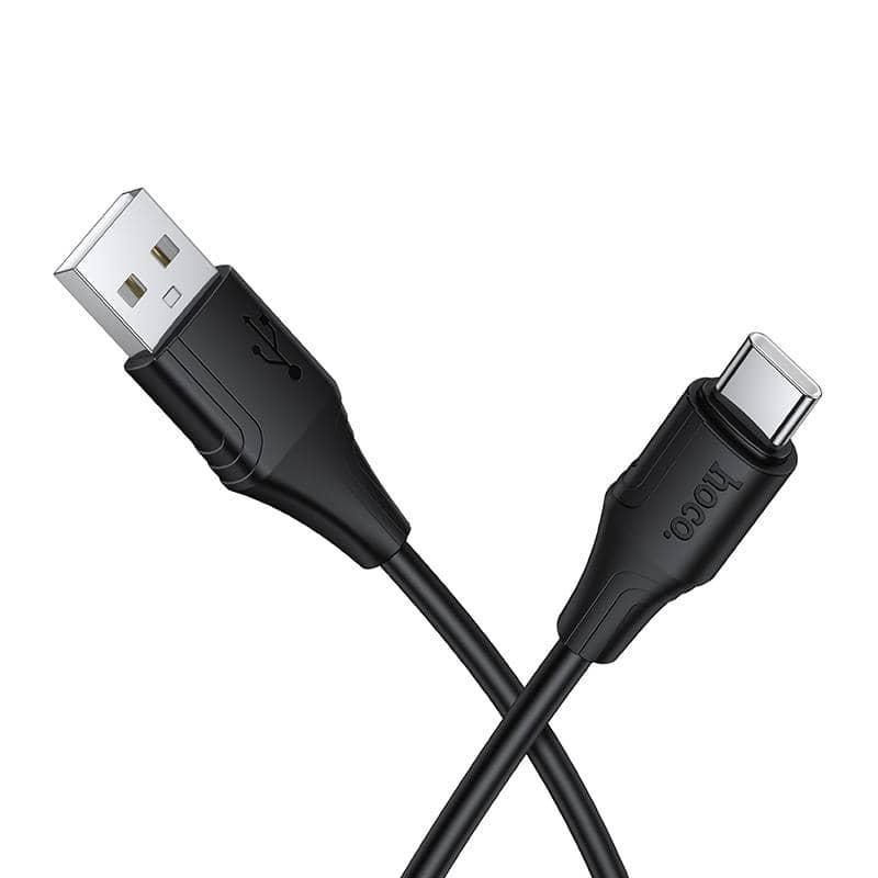 Кабель Hoco X124 USB — Type-C, 1 м, черный