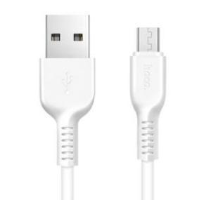 Кабель Hoco X20 USB — Micro-USB, 1 м, белый